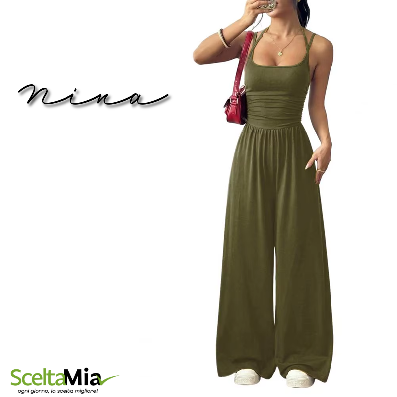 Nina - Tuta estiva da donna - Eleganza naturale