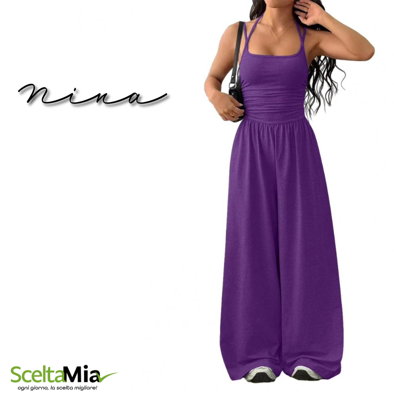 Nina - Tuta estiva da donna - Eleganza naturale